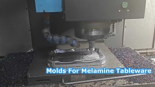 Custom High-Precision Melamine Dinnerware Mold Durable Compression Molds